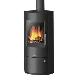 Chimenea Justus Austin 7 acero negro