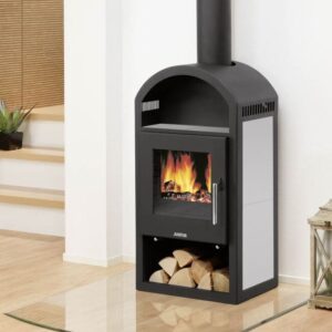 Chimenea Justus Vegas negra