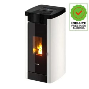 Estufa de pellet canalizable STEEL 9kW Wifi