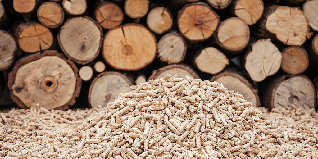 leña y pellets
