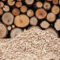 leña y pellets