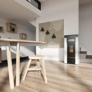 STUFE A PELLET ITALIA SRL- NIAGARA 14 KW- CALIENTA HASTA 130M2